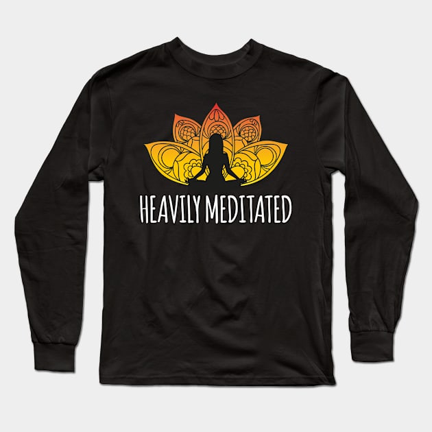 Heavily Meditated Long Sleeve T-Shirt by SOTMS